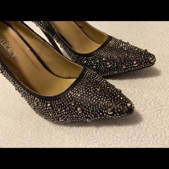 Brand New Glamorous Sparkly Heels By DELICACY - box 14 - Picture 3 of 8